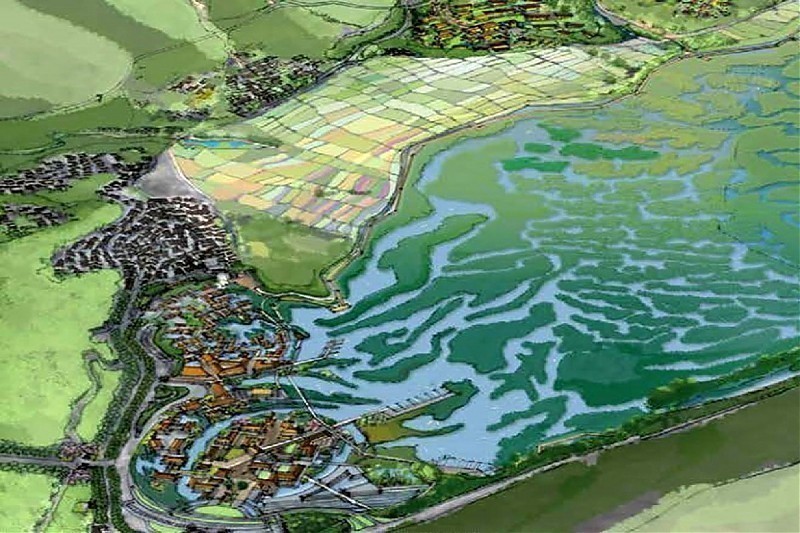 Terrain architecture - BeiHai Volcanic Wetland Park