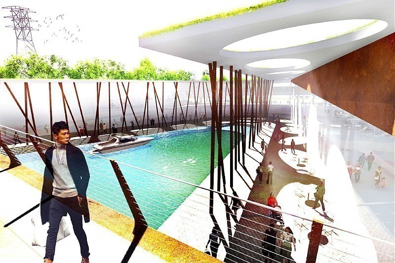 Terrain architecture - Xing Han New Town