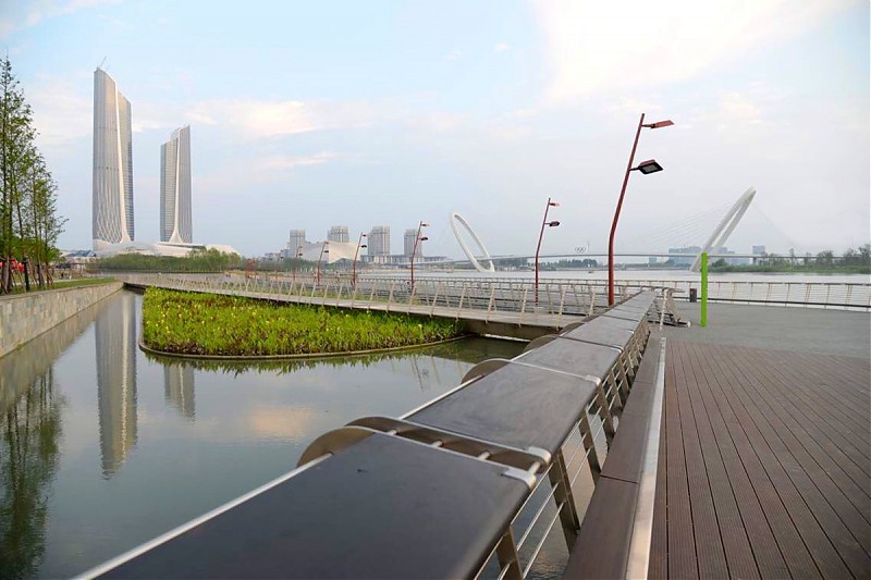 Terrain architecture - Nanjing Youth Olympic Park and Plaza