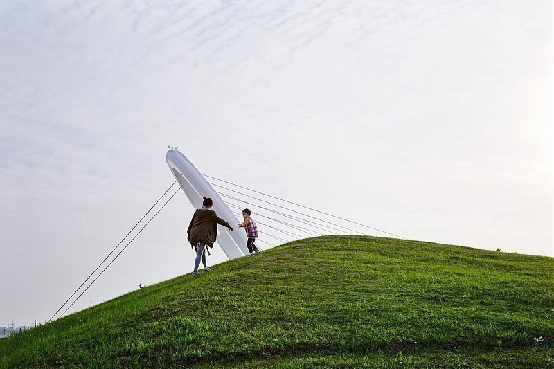 Terrain architecture - Nanjing Youth Olympic Park and Plaza