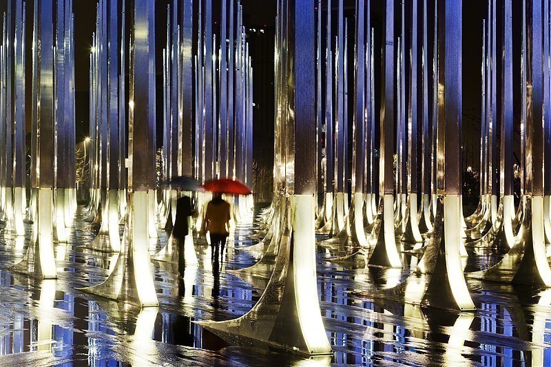 Terrain architecture - Nanjing Youth Olympic Park and Plaza
