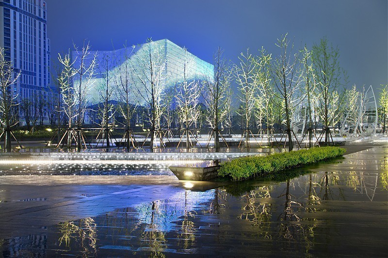 Terrain architecture - Nanjing Youth Olympic Park and Plaza