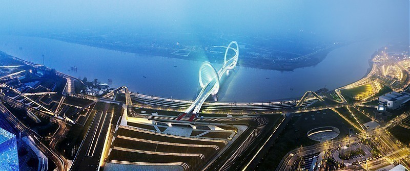 Terrain architecture - Nanjing Youth Olympic Park and Plaza