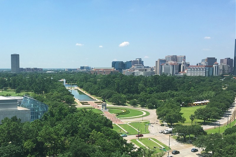 Terrain architecture - Heart of the Park, Hermann Park