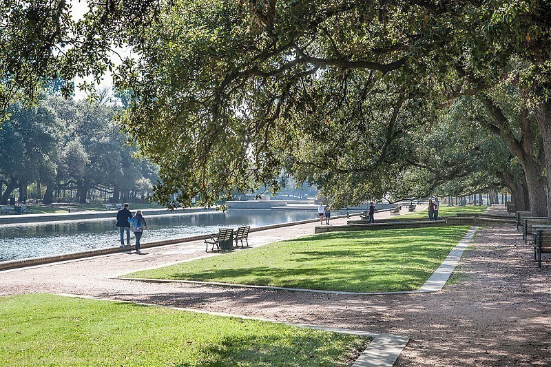 Terrain architecture - Heart of the Park, Hermann Park