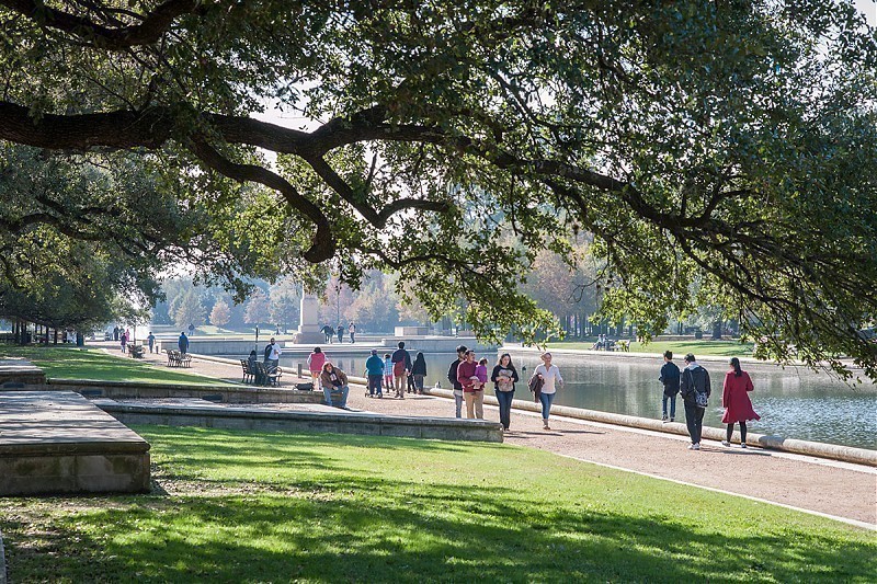 Terrain architecture - Heart of the Park, Hermann Park