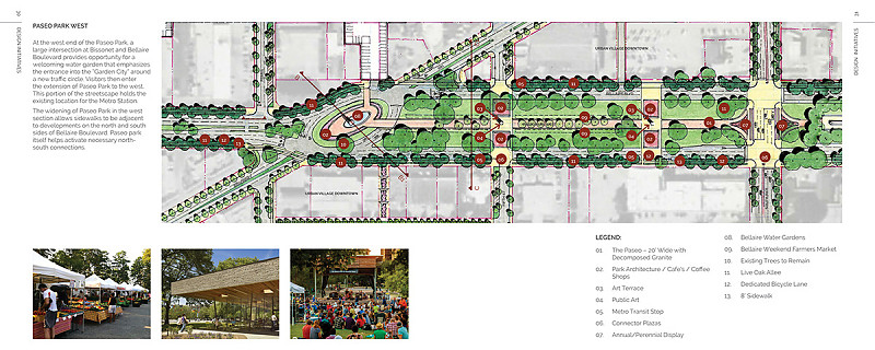 Terrain architecture - Bellaire Urban Design and Beautification Conceptual Master Plan