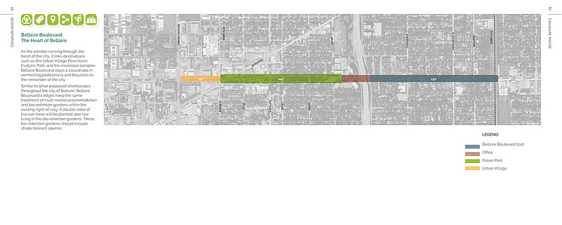 Terrain architecture - Bellaire Urban Design and Beautification Conceptual Master Plan