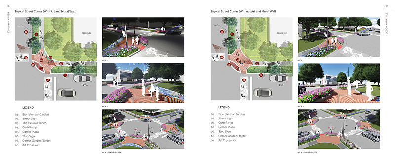 Terrain architecture - Bellaire Urban Design and Beautification Conceptual Master Plan