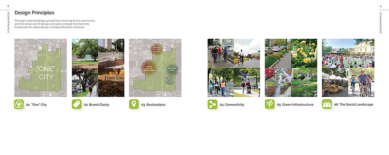Terrain architecture - Bellaire Urban Design and Beautification Conceptual Master Plan