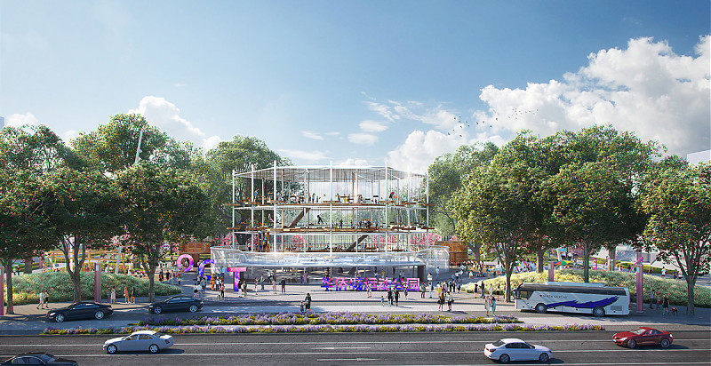 Terrain architecture - ONE PARK - OCT Happy Xiang Lake Master Plan
