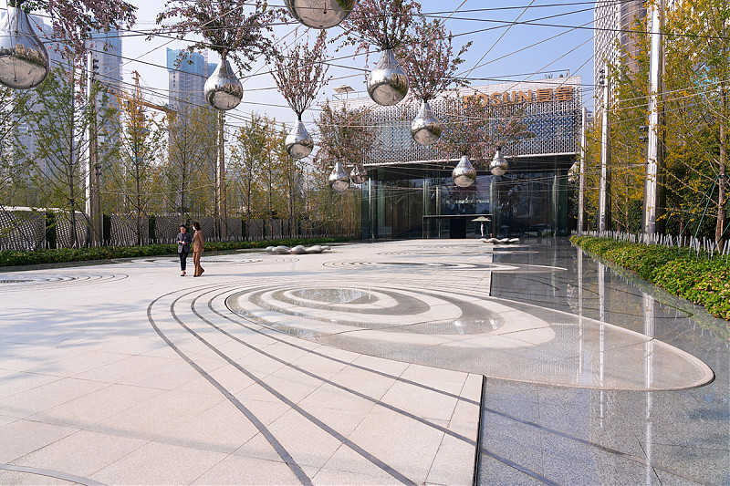 Terrain architecture - The Cloud Forest Plaza