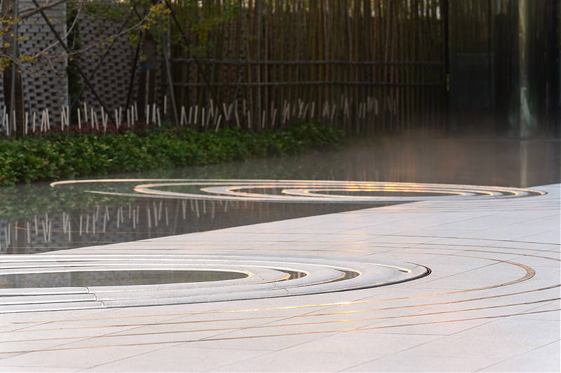 Terrain architecture - The Cloud Forest Plaza