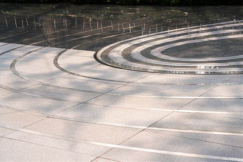 Terrain architecture - The Cloud Forest Plaza